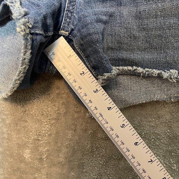 GAP 1969 Women Girly Boho Daisy Original Best Girlfriend Denim Cut Off Short 28 - Picture 10 of 12